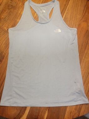 The North Face Light Blue Racerback Tank Top